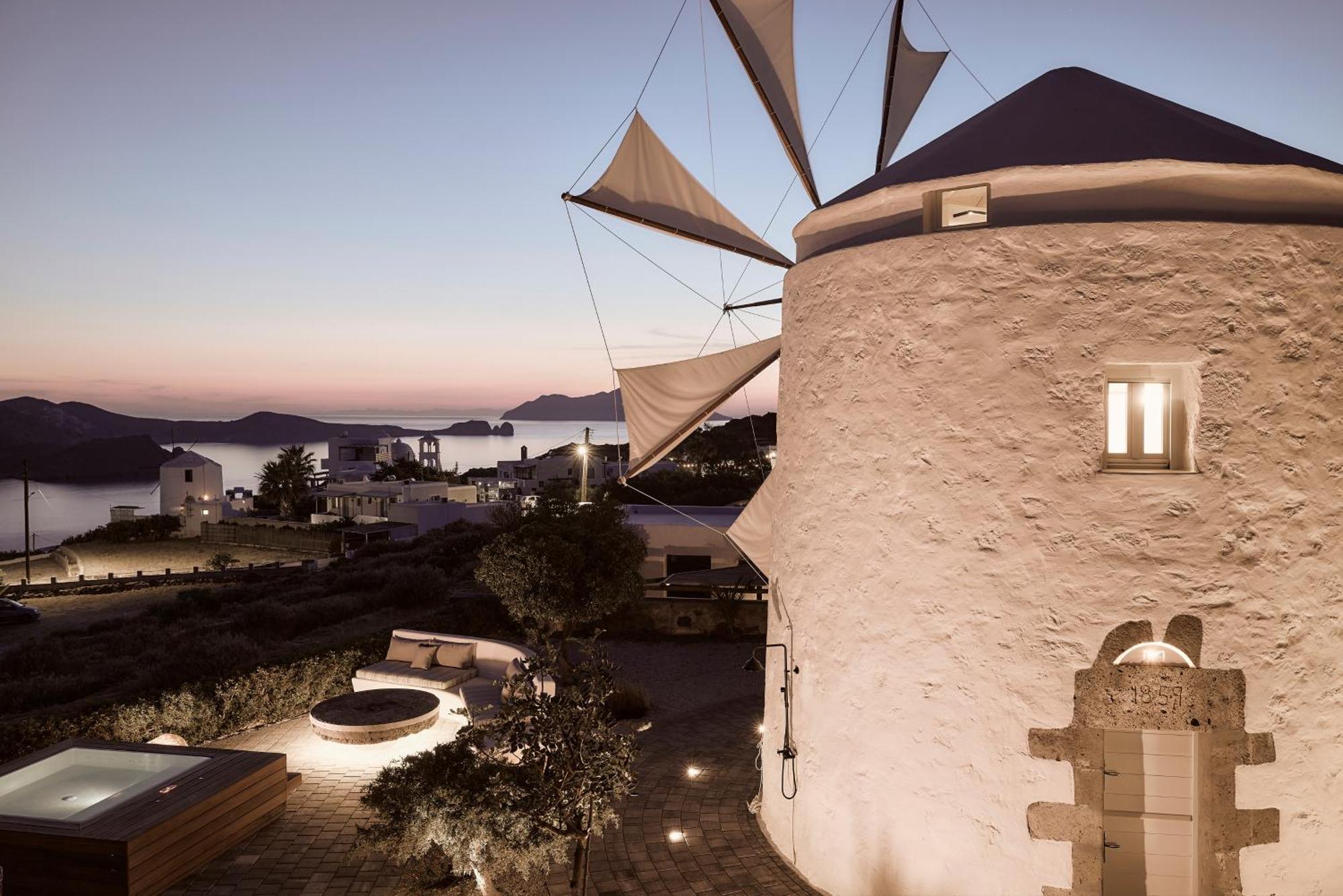Windmill Karamitsos Since 1859 Apartamento Tripití Exterior foto