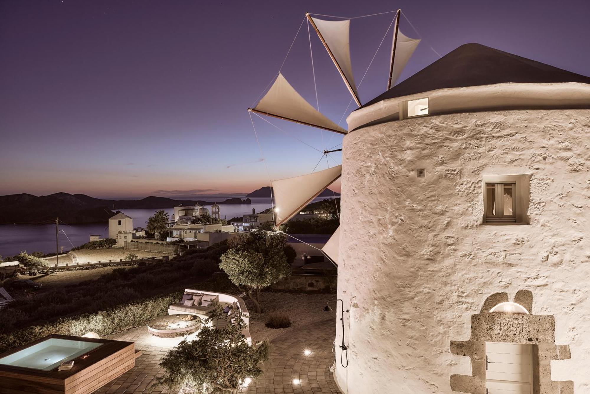 Windmill Karamitsos Since 1859 Apartamento Tripití Exterior foto