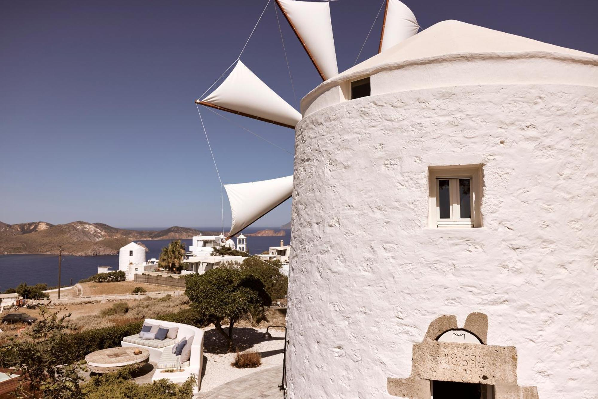 Windmill Karamitsos Since 1859 Apartamento Tripití Exterior foto