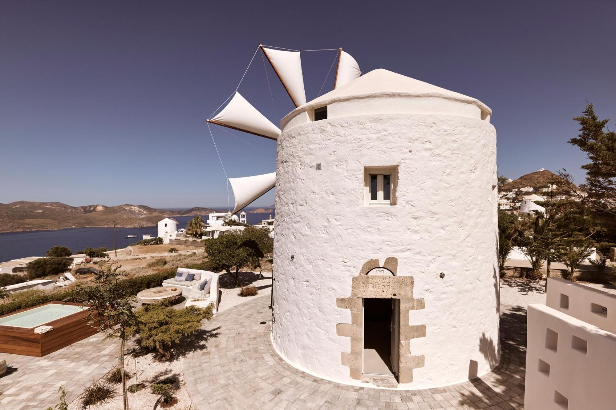 Windmill Karamitsos Since 1859 Apartamento Tripití Exterior foto